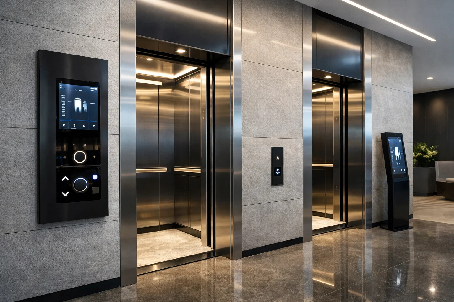  مصاعد ذكية للمباني الحديثة