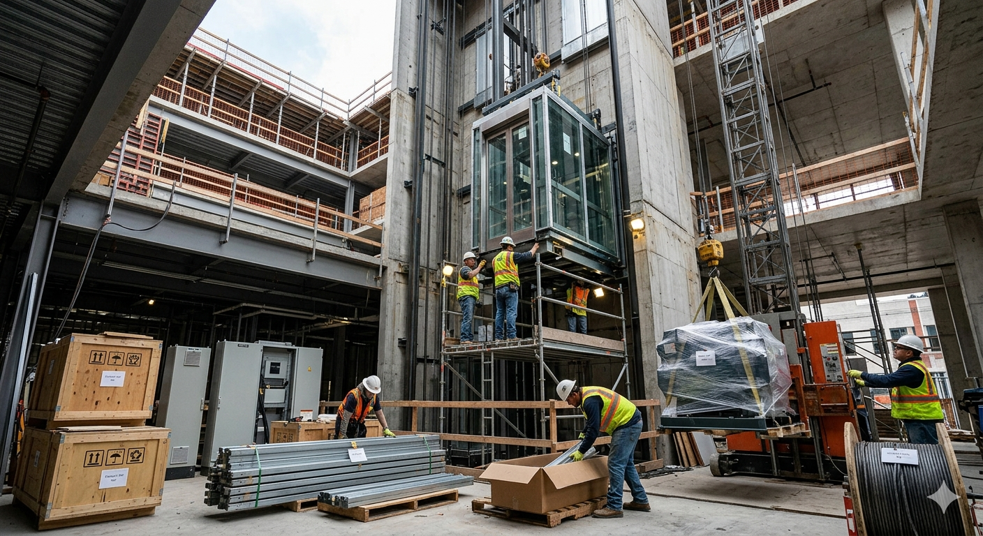 توريد وتركيب مصاعد